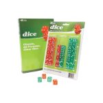 Turtle Nose | Acrylic Clear Dice  [ 48 Count Display ] - Image 4