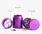 Ugly House - Solid Grind 'N Stash 2-in-1 63MM Grinder and 5.2OZ Stash Jar - Image 8