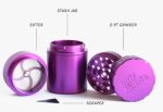Ugly House - Solid Grind 'N Stash 2-in-1 63MM Grinder and 5.2OZ Stash Jar - Image 4