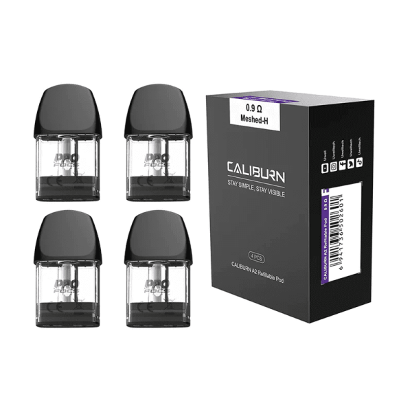 Uwell Caliburn - A2 2ML Refillable Replacement Pod - 4pk