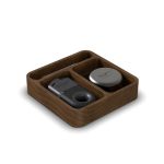 Vessel | Concrete Ashtray + Walnut Organizer - Image 4