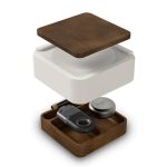 Vessel | Concrete Ashtray + Walnut Organizer - Image 5