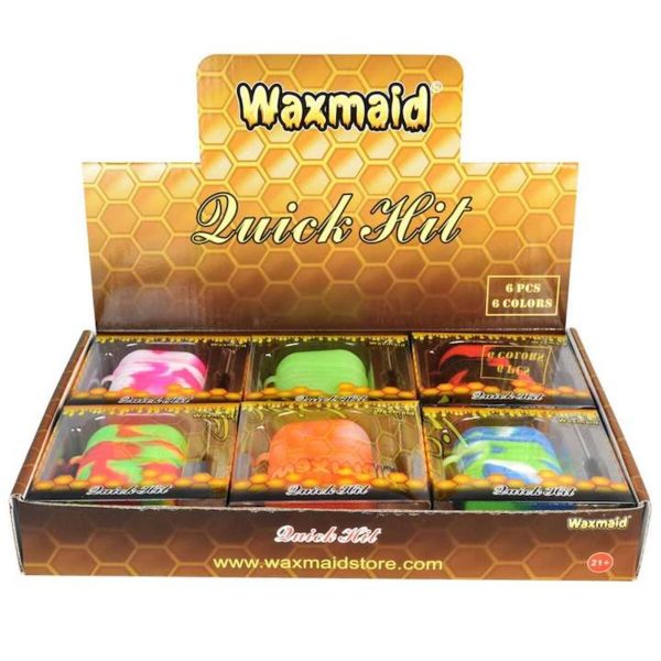 BOX of 6 - Waxmaid - Quick Hit - Silicone Dugout - Image 2