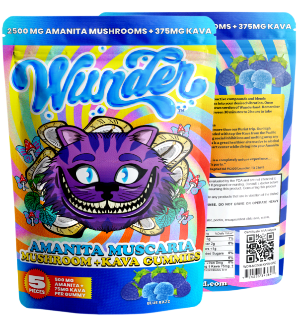 Wunder | Mushroom Gummies  | 2500 MG - 5 Pack - Image 10