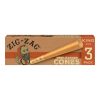 Zig-Zag  | Cones - Unbleached, King Size, [ Single ]