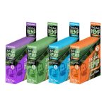 Zig Zag | Natural Hemp Wraps | 2 Pack