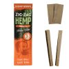 Zig Zag | Natural Hemp Wraps | 2 Pack - Island Vibes, [ Single ]