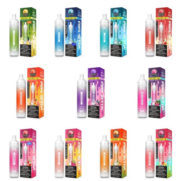 Box of 10 - Air Factory Air Stix - 8ML - 3000 Puff