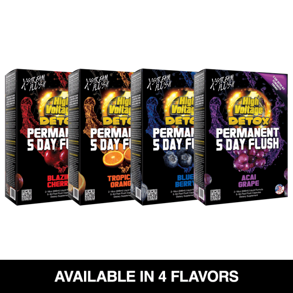 High Voltage | Detox Permanent 5 Day Flush [ 2X 16oz + Capsules ] - Image 5