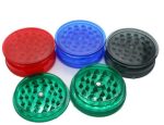 Candy Skull | 3 Part Clear Plastic Grinders | 58mm - Assorted colors | (GR044) - Image 2