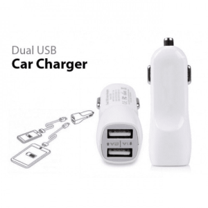 Box of 12 -P One Dual USB Car Charger