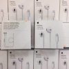 Box of 12 - Lightning Pin Headphones - White