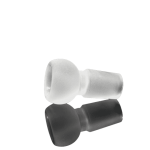 Choofs - K-10 Glass Bowl with Frosted Joint -18mm