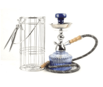 MYA Round Black Cage Hookah - Image 2