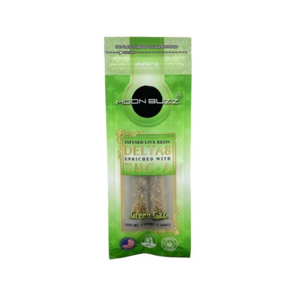 Moon Buzz | Diamond Collection  D8 + THC-A | Pre-Rolled 2PK | 2000MG | 4G - Image 14