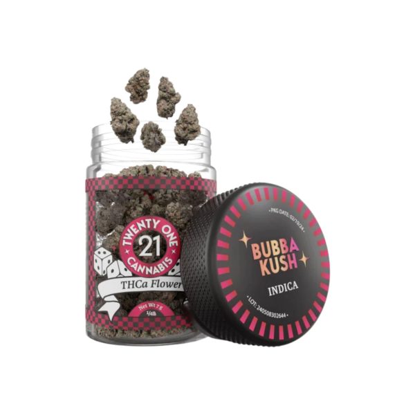 21 Cannabis | THCA Flower | 7G Jar - Image 2