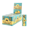 King Palm™  |French Brown 1 1/4 Rolling Papers  + Tips | - Lemon Haze, [ Box of 24 ]