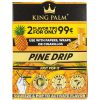 King Palm™ | Flavored  Tips - Squeeze and Pop | 2 Ct Pack - Pine Drip, [ Single ]