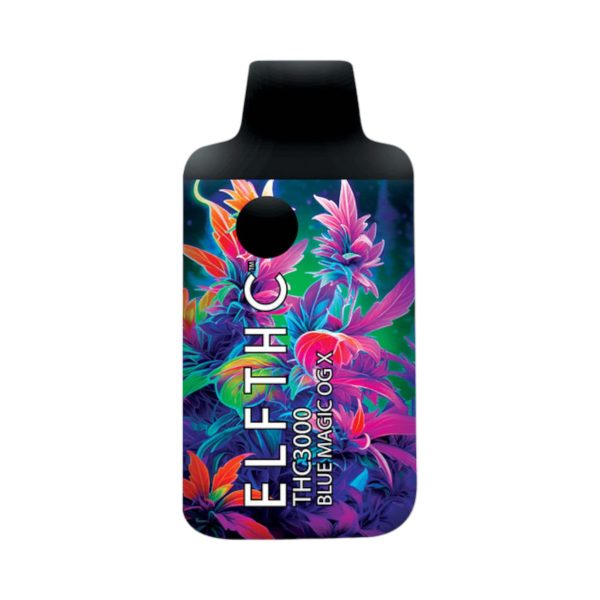ELF THC | High Potency | D8 + THCP + THC-X | 3G Disposable [Box of 5] - Image 3