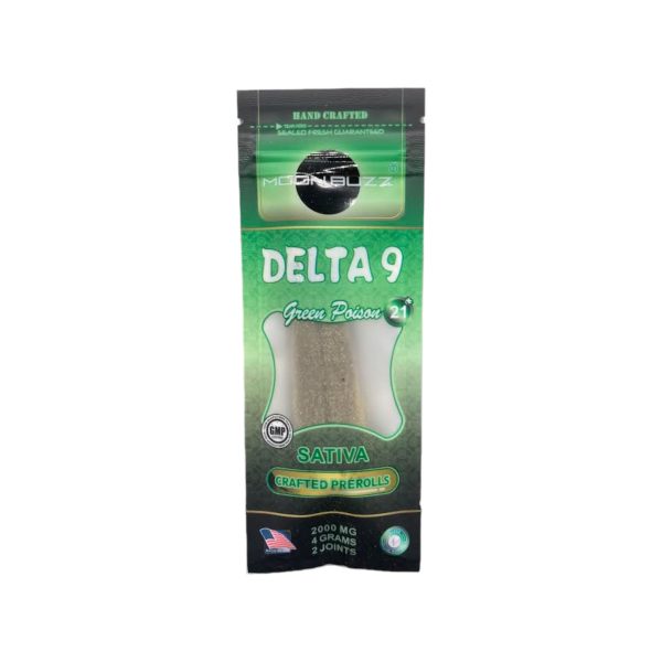 Moon Buzz | Delta 9 | Pre-Rolled | 2PK | 2000mg - Image 12