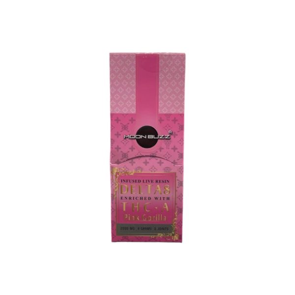 Moon Buzz | Diamond Collection  D8 + THC-A | Pre-Rolled 2PK | 2000MG | 4G - Image 6
