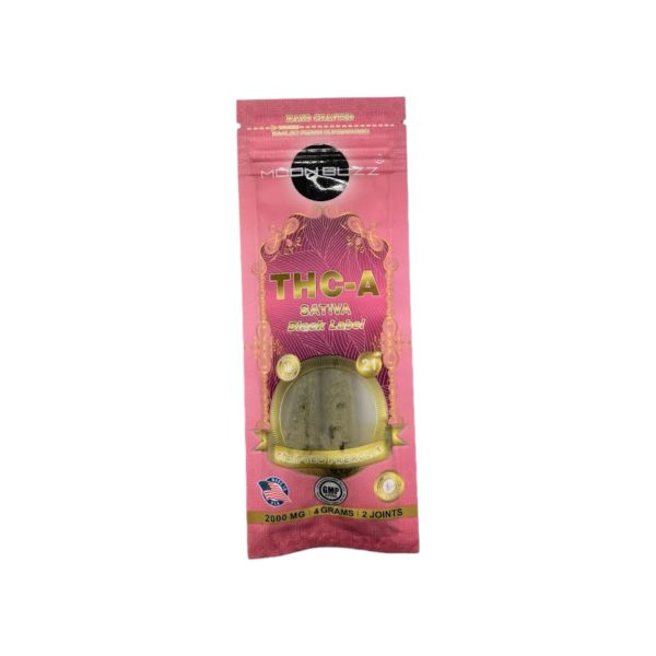 Moon Buzz | THC-A | Pre-Rolled 2PK | 2000mg | 4G - Image 12