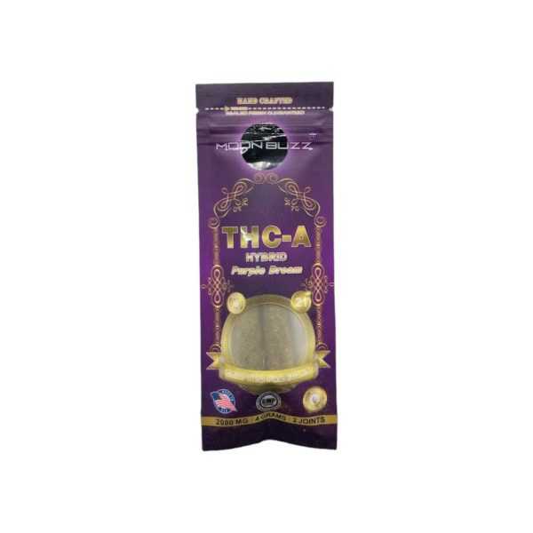 Moon Buzz | THC-A | Pre-Rolled 2PK | 2000mg | 4G - Image 9