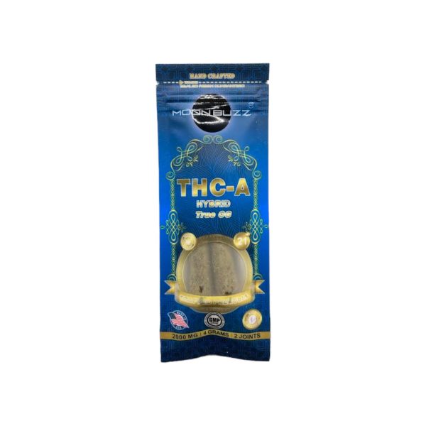Moon Buzz | THC-A | Pre-Rolled 2PK | 2000mg | 4G - Image 13