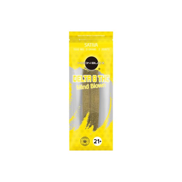 Moon Buzz | Delta 8 | Pre-Rolled | 2PK - Image 15