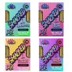 Box of 5 - Purlyf Smacked - Live Resin THCH + HHCP + D8 +D11 Vape Cartridge - 2PK - 4G