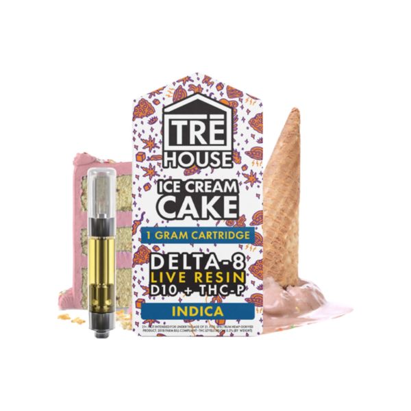 TRE House - Live Resin D8 + D10 + THCP Cartridge - 1G - Image 3