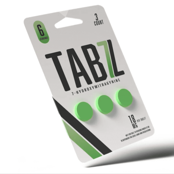 Tabz | 7OH Alkaloid Tablets | 3CT - 18mg Each