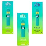 Box of 6 - Urb - Live Resin Delta 8 Disposable - 3G