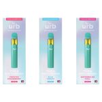 Box of 6 - Urb - Cooling Menthol THC-A Iced Diamonds Disposable - 3G