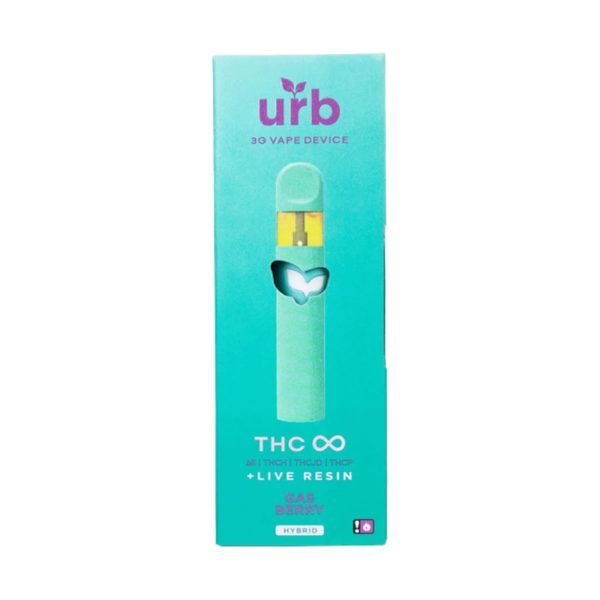 Box of 6 - Urb - Infinity Blend D8 +THCH + THCJD + THCP Live Resin Disposable - 3G - Image 3