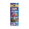 King Palm™ | Pre Rolled Leaf Cone | 2 Pack - Blue Grape, [ Single ]