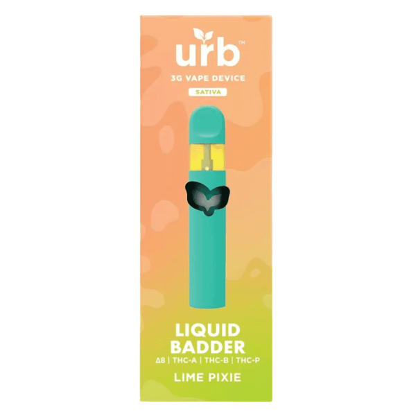 Box of 6 - Urb - Liquid Badder D8 + THCA + THCB + THCP Disposable - 3G - Image 5