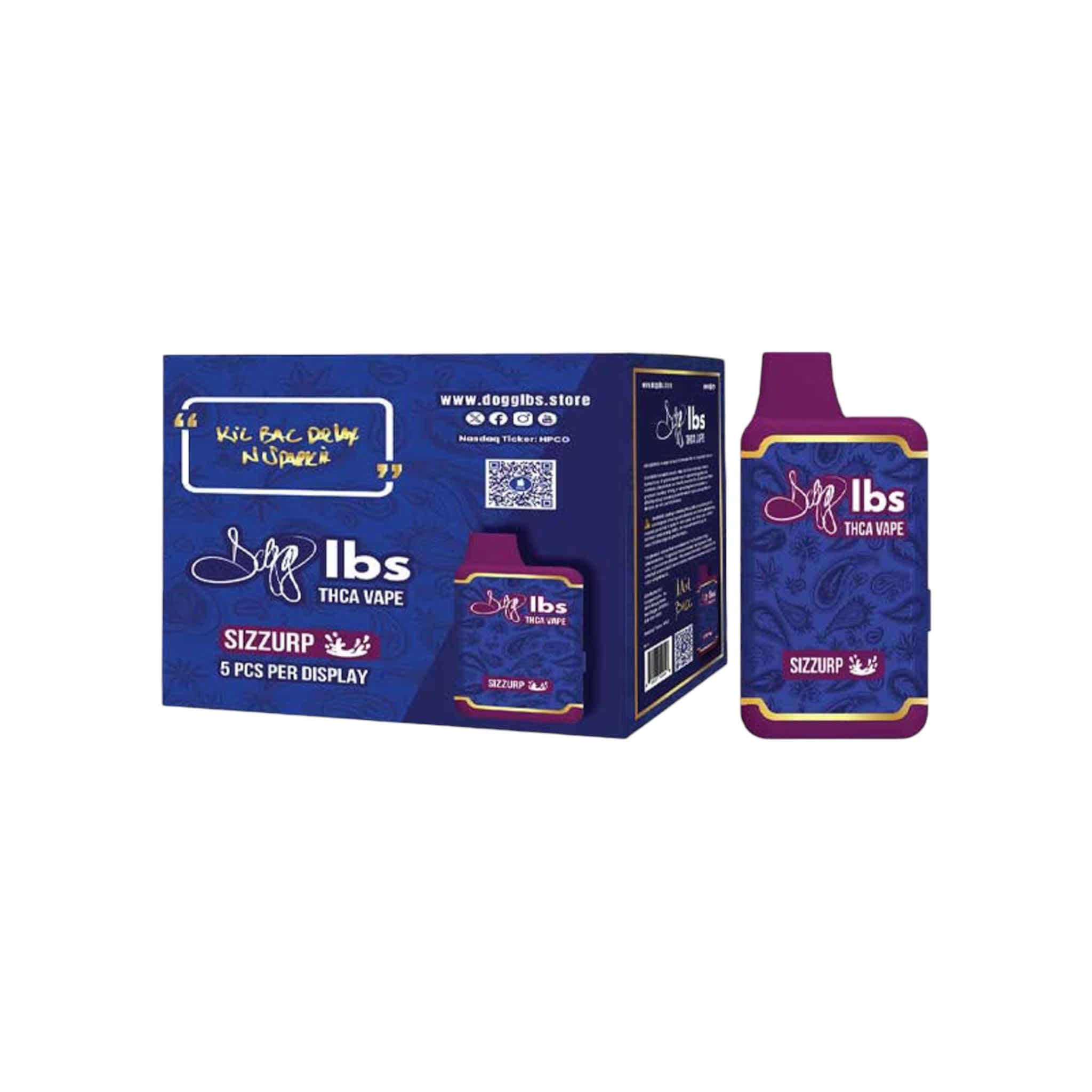 [Box of 5] - Snoop Dogg Lbs - THC-A + Liquid Diamonds Disposable - 5G - Image 3