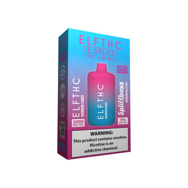 [Box of 5] ELFTHC x Spliffboyz | E-Spliff Delta THC 8K Puffs Disposable Vape | 5%