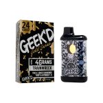 Geek'd | 24 Karat THCA + THCP + D11 Disposable |4G [Box of 6] - Image 2