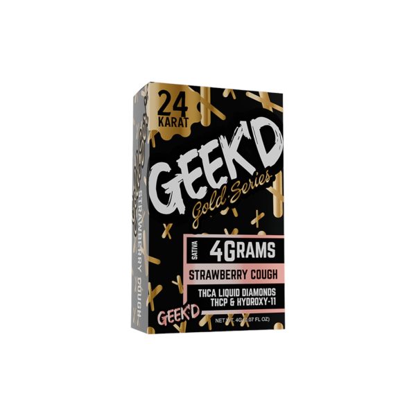 Geek'd | 24 Karat THCA + THCP + D11 Disposable |4G [Box of 6] - Image 3