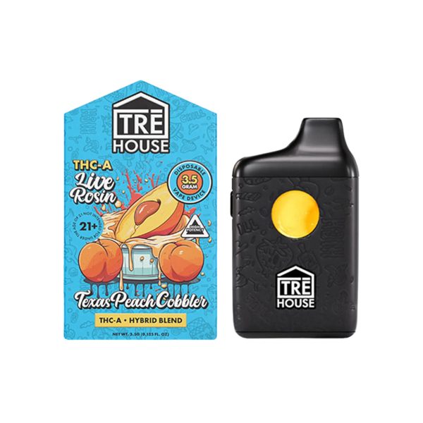 [Box of 6 ] TRE House | Live Rosin THCA Disposable | 3.5G