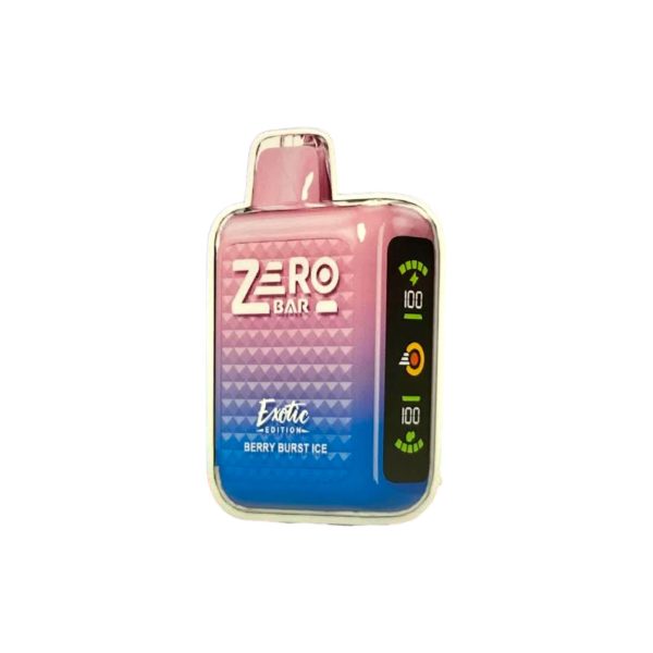 Zero Bar | Exotic Edition 7500 Puffs Disposable Vape | 0% [Box of 5] - Image 2