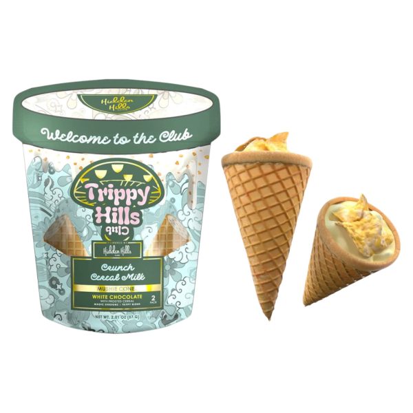 Hidden Hills Club | Amanita Trippy Blend Mushie Magic Shroomz Conez | 2CT - Image 5