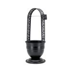 Hookah Charcoal Holder Basket with Side Tong Insert [A-83] - Image 2