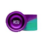 Neu | Dry Herb Aluminum Grinder with Ashtray & Storage Top | 4 Part | 63MM - Image 3