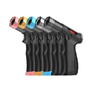 Yocan | Red Temporal Gun Butane Torch Lighter with Piezo Ignition Technology