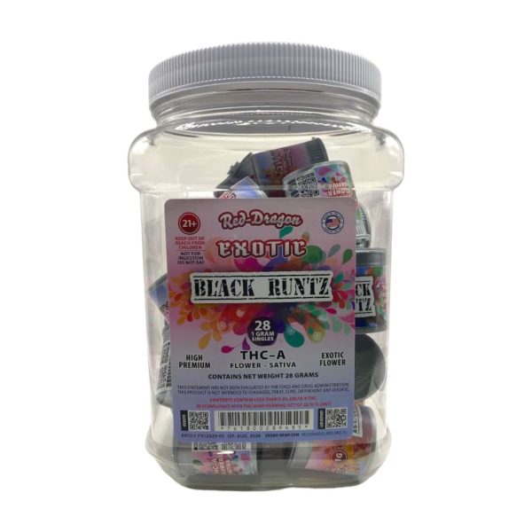 Red Dragon | THCA Flower | [Box of 28] | 1G - Image 4