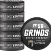 Grinds | Coffee Pouches - Double Shot Espresso, [ Box of 5 ]