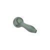 GRAV® | 4" Sandblasted Spoon Hand Pipe - Smoke Grey